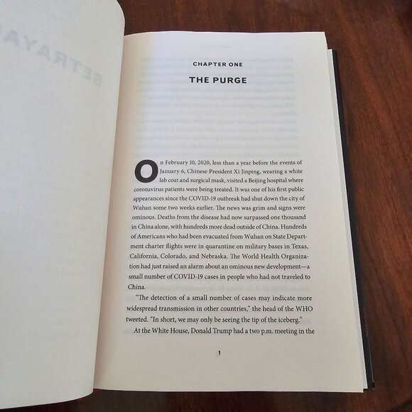 Betrayal: The Final Act Of The Trump Show Hardcover By Jonathan Karl - Picture 8 of 13